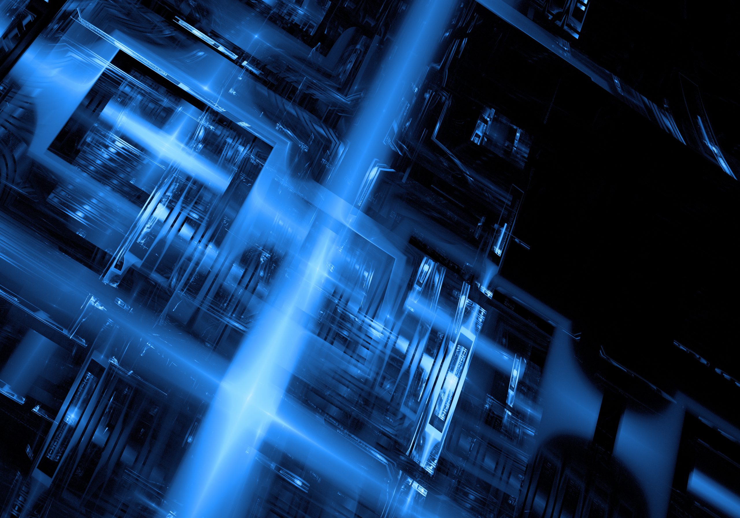 technology blue background wallpaper